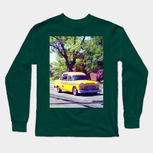 Vintage Taxi Long Sleeve T-Shirt